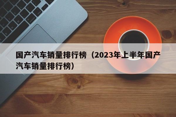 国产汽车销量排行榜（2023年上半年国产汽车销量排行榜）