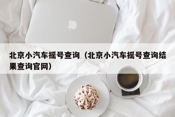 北京小汽车摇号查询（北京小汽车摇号查询结果查询官网）