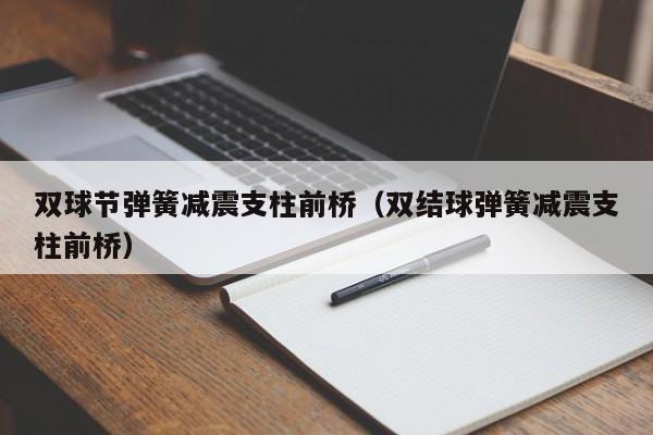 双球节弹簧减震支柱前桥（双结球弹簧减震支柱前桥）